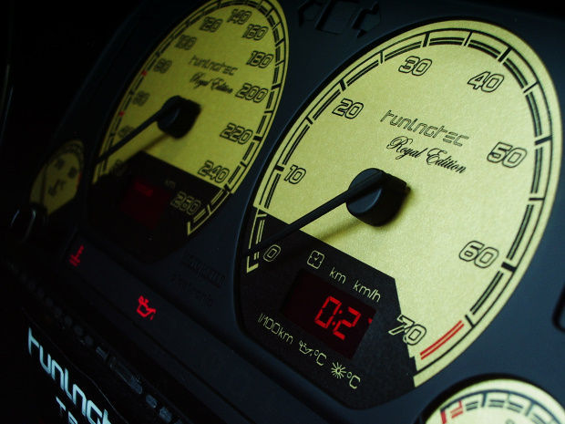 umgebauter Tacho Golf III